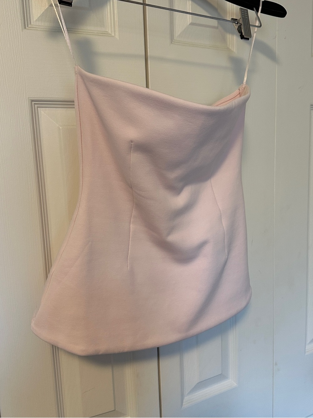 Zara Pale Pink Tube Top